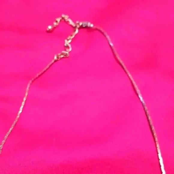 Classy key lime green flower necklace and earrings set. - Picture 3 of 3